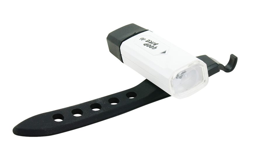 Ліхтарик акумуляторний світлодіодний з USB 1 LED "GOOD BIKE" 2 режима 94304-IS фото