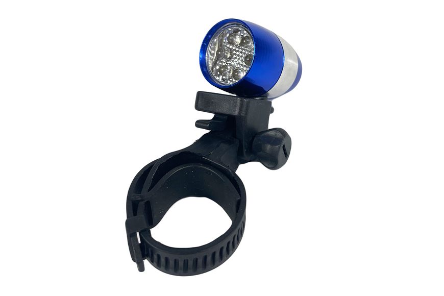 Ліхтарик на батарейках світлодіодний 6 LED "ANT" синій 92316B-IS фото