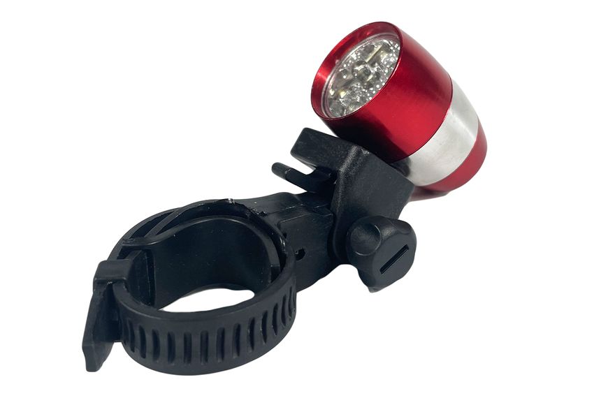 Ліхтарик на батарейках світлодіодний 6 LED "ANT" червоний 92316R-IS фото