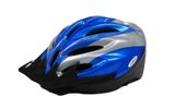 Шлем велосипедный "GOOD BIKE" M 56-58 см серо/синий 88854/6-IS фото