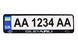 Рамка номерного знаку з об'ємними літерами Subaru 52х13,5х2 см (2шт) 24-016 фото 2