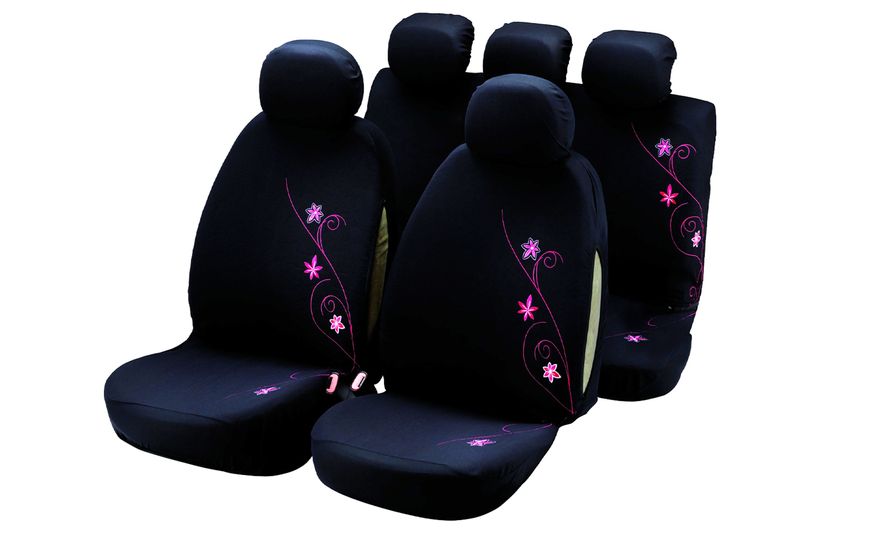 Чехлы на сиденье автомобиля универсальные "FORMENTERA" черный 29001-IS фото