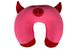 Подушка підголовник для подорожей дитяча рожева "MARTIN BROWN" 24х24см 79001P-IS фото 1