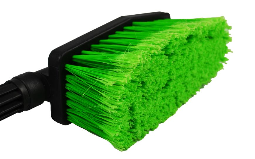 Щітка для миття автомобілів 34 см зелена 32216Green-IS фото