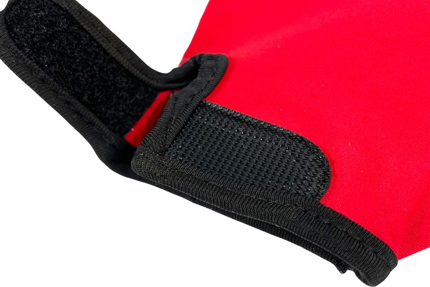 Велоперчатки детские 4-6 лет размер S красные "FUNNY" 90943R-IS фото