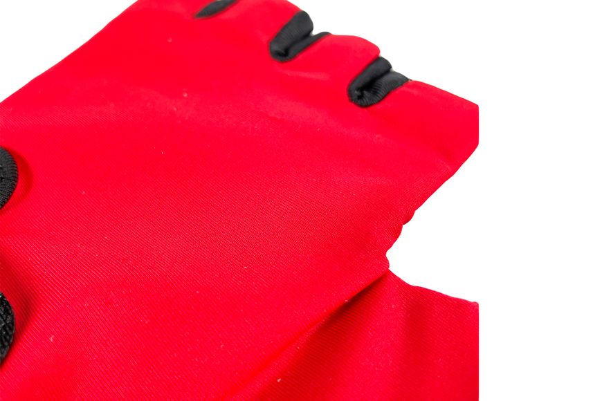 Велоперчатки детские 4-6 лет размер S красные "FUNNY" 90943R-IS фото