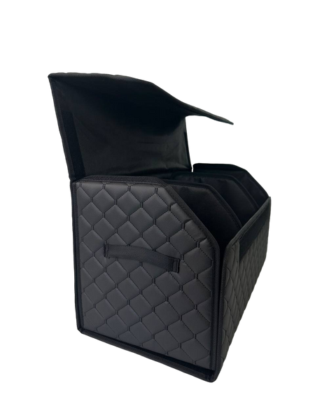 Автомобільний органайзер XL з екошкіри у багажник 65х32х32 см чорний (03-139-1Д) 03-139-1Д фото