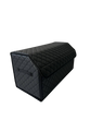 Автомобильный органайзер XL из экокожи в багажник 65х32х32 см чорный (03-139-1Д)