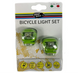 Ліхтар блимавка комплект "SILICON LED" в силіконовому корпусі 2шт зелені 92325Green-IS фото 1