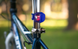 Фонарь мигающая комплект "SILICON LED" в силиконовом корпусе 2шт синие 92325Blue-IS фото 5
