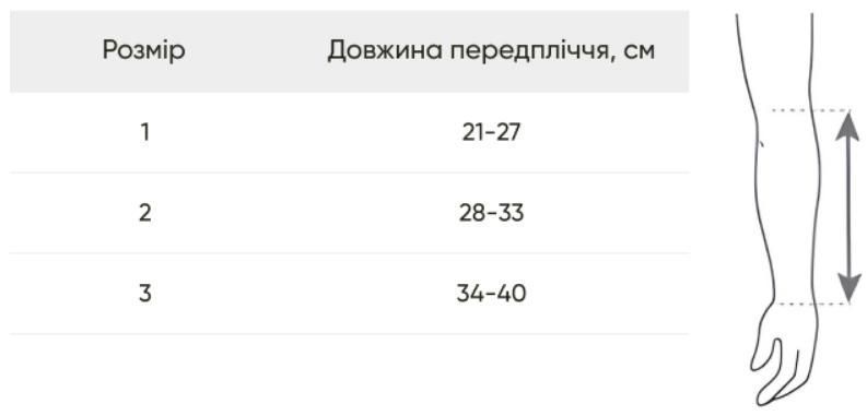 Бандаж для руки поддерживающий сетчатый косыночная повязка размер 2 52-275- IS фото