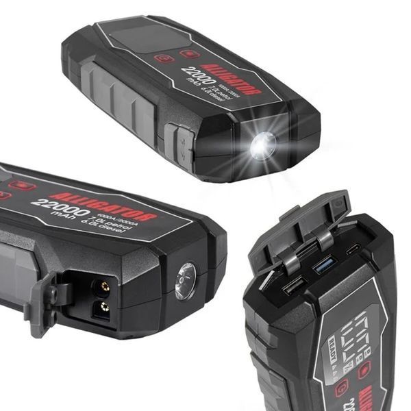Пусковое устройство ALLIGATOR 1000A/2000A 22000mAh JS845 фото