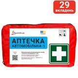 Аптечка медицинская автомобильная-1 Poputchik (02-021-М) мягкий футляр 02-021-М фото
