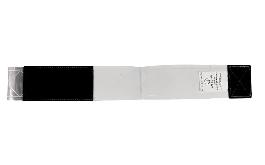 Світловідбиваючий браслет M 35-40см сірий флікер 70310-IS фото