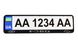 Рамка номерного знаку пластик з об'ємними літерами Ford 52х13,5х2 см (2шт) 24-004 фото 2
