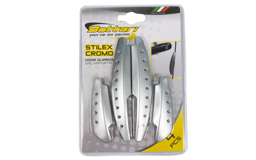 Защитные накладки для автомобильной двери хром "STYLEX CROMO" 4шт 18135-IS фото