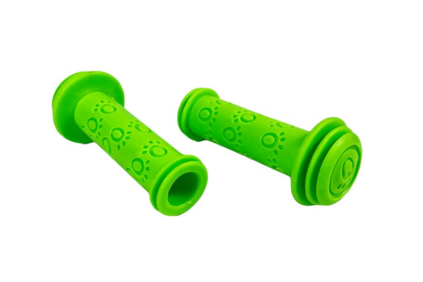 Грипсы руля резиновые 110 мм зеленые "PUPPY" 2 шт 90053G-IS фото