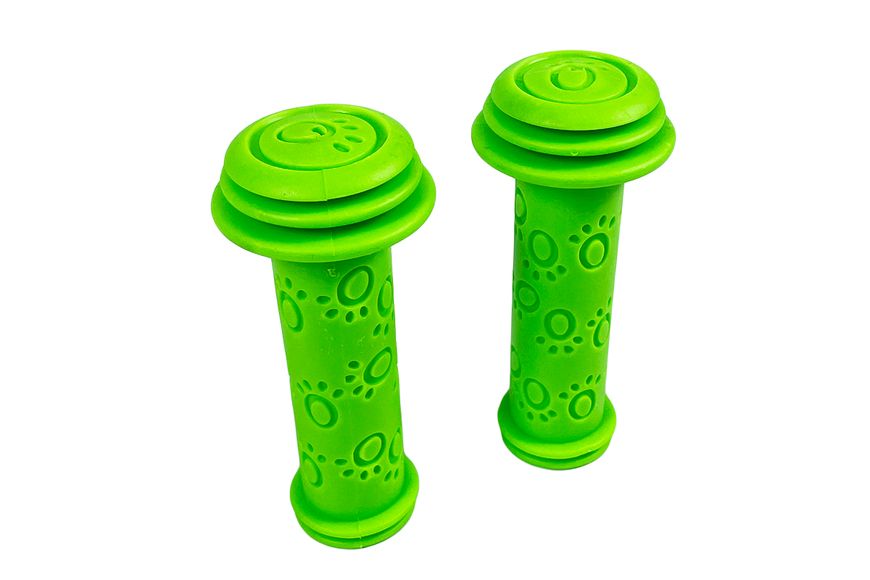 Грипсы руля резиновые 110 мм зеленые "PUPPY" 2 шт (90053G-IS) 90053G-IS фото