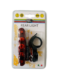Фонарик красный свет водостойкий мигалка светодиодный 5 LED "EMMING" 2 режима (88324-IS) 88324-IS фото