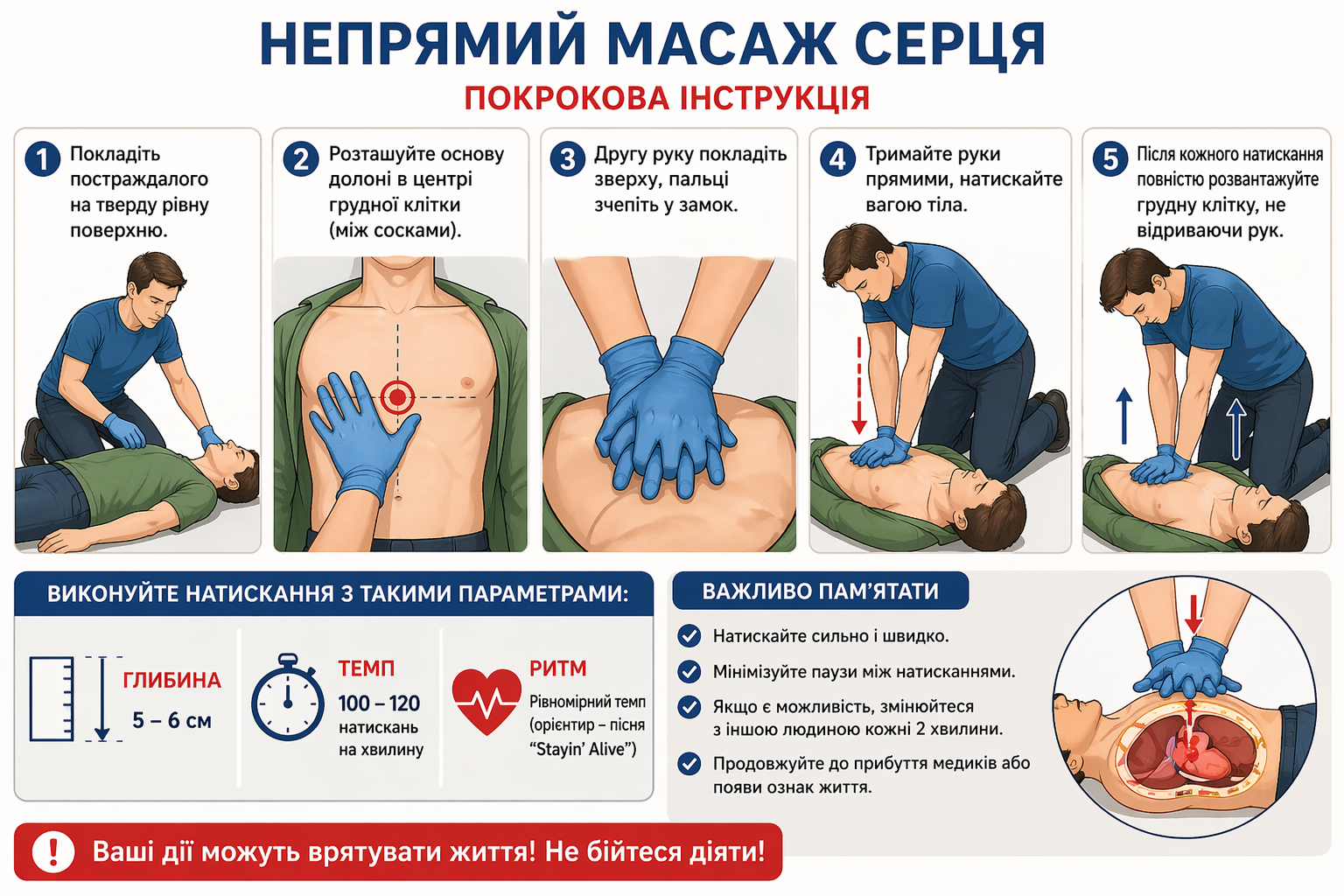 Непрямий масаж серця