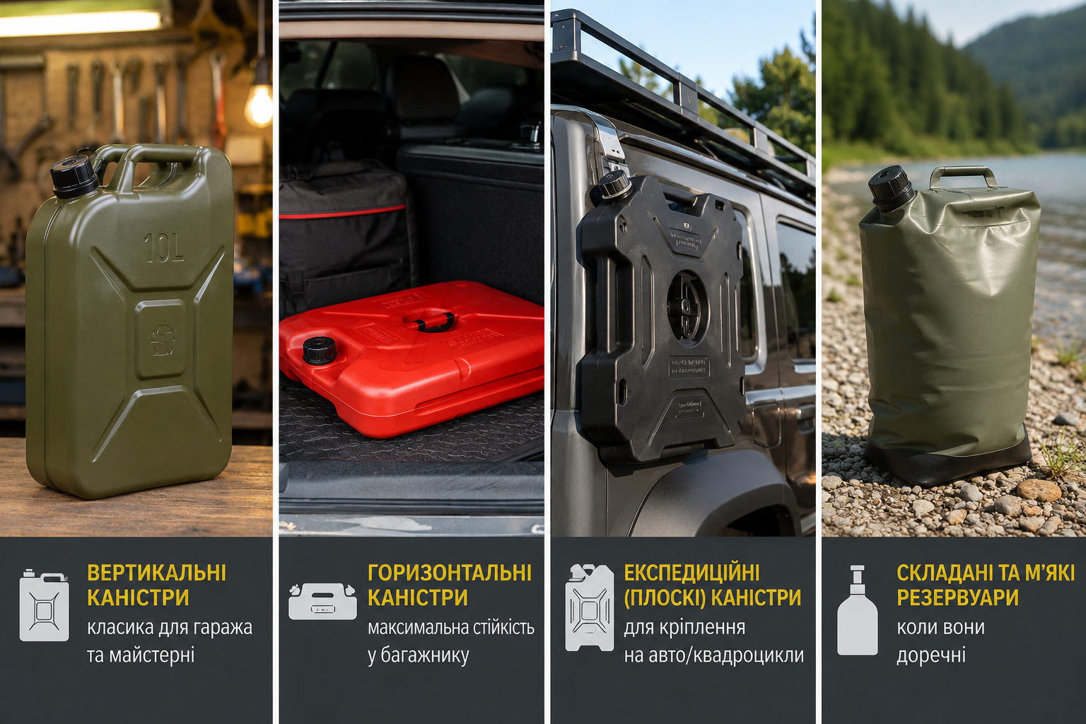 Конструктивні особливості та форма: що краще для авто, а що для дому